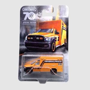 Matchbox 70 Years 2019 Ram Ambulance Moving Parts 5/5 Sealed